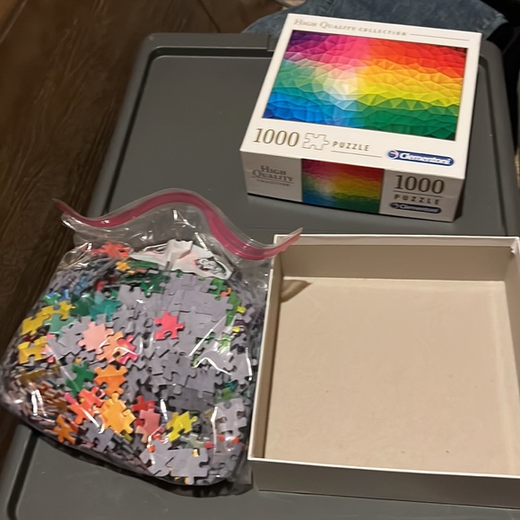 🔴2/$20🔴Clementoni Jigsaw Puzzles Art Gradient 1000 pcsHigh Quality Collection - Picture 3 of 3